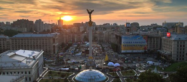 Praça de Independência (Maidan Nezalezhnosti) em Kiev, Ucrânia - Sputnik Brasil