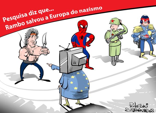 Quem salvou a Europa do nazismo? Quem salvou a Europa do nazismo? - Sputnik Brasil