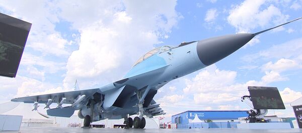 MiG-35 no Salão Aeroespacial Internacional MAKS 2017 - Sputnik Brasil
