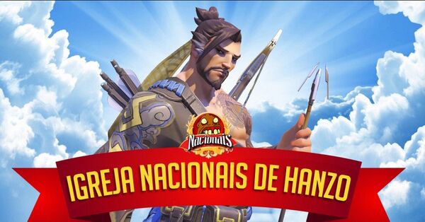 Logomarca da igreja fake Nacionais de Hanzo - Sputnik Brasil