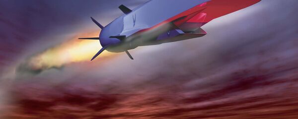 Avião hipersônico norte-americano X-51A (ilustração conceptual) - Sputnik Brasil