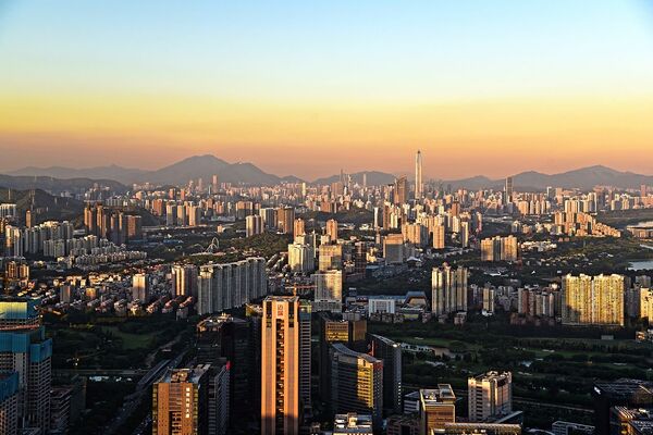 Cidade chinesa de Shenzhen - Sputnik Brasil