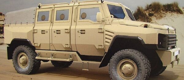 Veículo blindado Buran - Sputnik Brasil