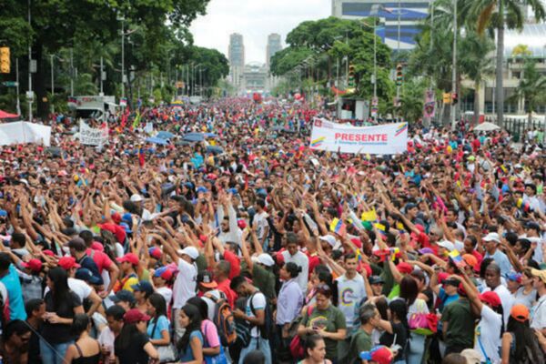 Manifestação de encerramento da campanha por uma nova constituinte em Caracas, na Venezuela - Sputnik Brasil