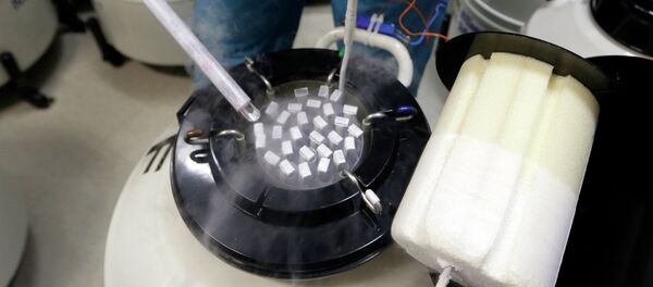 Esperma congelado, Reproductive Medicine Associates, Nova York - Sputnik Brasil