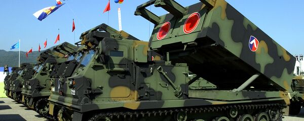 Sistema de mísseis americano ATACMS adquirido pelas Forças Armadas da Coreia do Sul - Sputnik Brasil