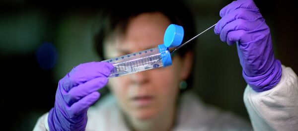 Microbiologista realiza testes genéticos - Sputnik Brasil