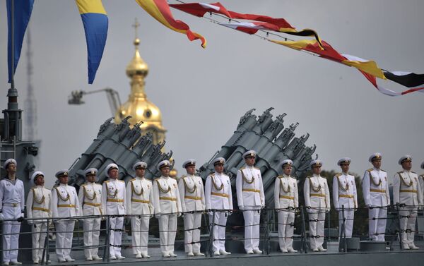 O Desfile Naval Principal da Marinha da Rússia, 30 de julho de 2017 - Sputnik Brasil