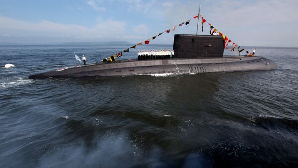 Submarino da classe Varshavyanka - Sputnik Brasil