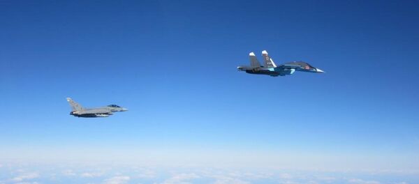 Caças Typhoon da Força Aérea Real britânica - Sputnik Brasil