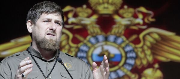 Ramzán Kadirov, líder de la República de Chechenia - Sputnik Brasil