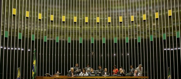 Mesa da Câmara lê denúncia da Procuradoria-Geral contra Temer - Sputnik Brasil