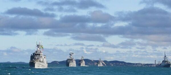 Imagem da Operação Missilex 2017, realizada pela Marinha do Brasil no litoral do Rio de Janeiro em julho de 2017 - Sputnik Brasil