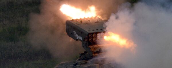 TOS-1 Solntsepiok TOS-1 Solntsepiok - Sputnik Brasil