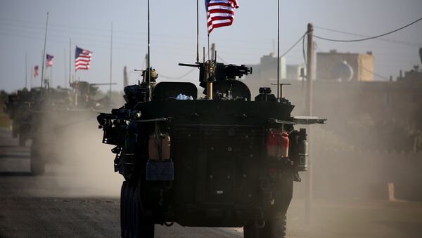 Forças dos EUA na Síria (foto de arquivo) - Sputnik Brasil