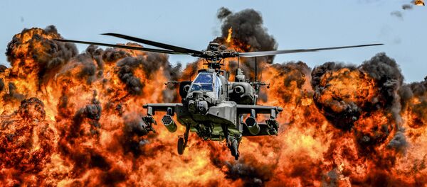 Helicóptero AH-64 Apache - Sputnik Brasil