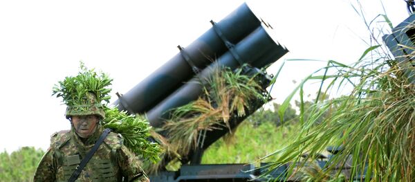 Soldado de las FFAA de Japón (foto de archivo) - Sputnik Brasil