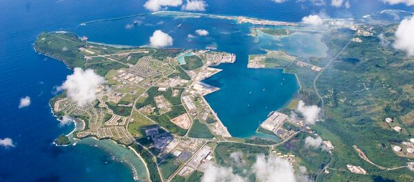 Base militar estadunidense na ilha de Guam, Micronésia - Sputnik Brasil