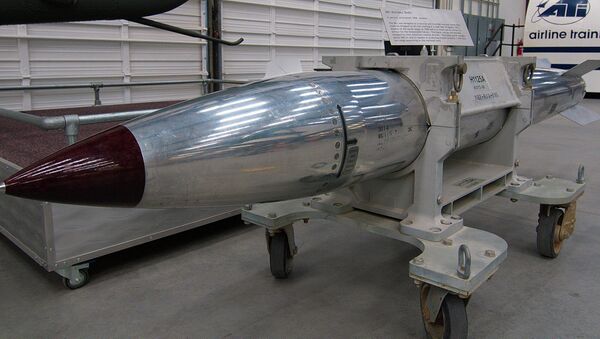 Bomba nuclear da produção norte-americana, B-61 (foto de arquivo) - Sputnik Brasil