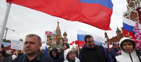 Rússia comemora o Dia da Primavera e do Trabalho - Sputnik Brasil