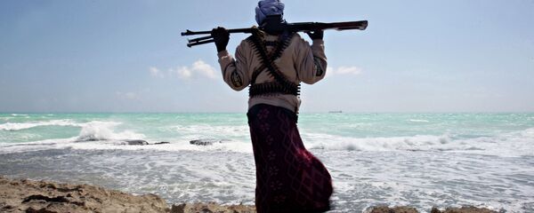 Um pirata somali - Sputnik Brasil