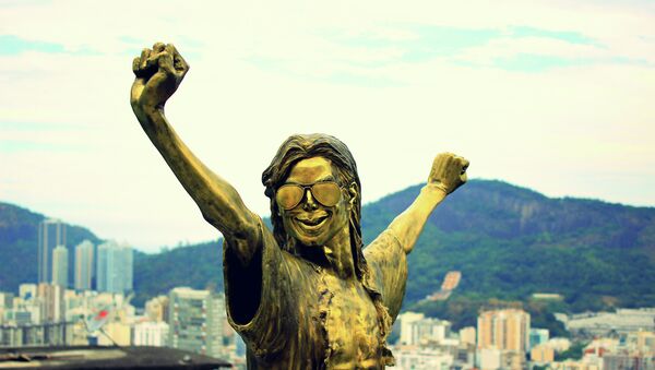 Estátua de Michal Jackson - Sputnik Brasil