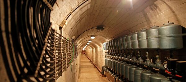 Um bunker Um bunker - Sputnik Brasil