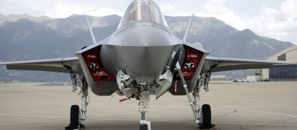 Caça F-35 (foto de arquivo) - Sputnik Brasil