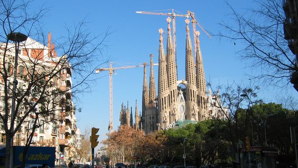 La Sagrada Familia (Barcelona) - Sputnik Brasil