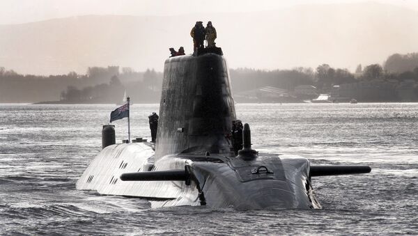 Submarino nuclear britânico (foto de arquivo) - Sputnik Brasil