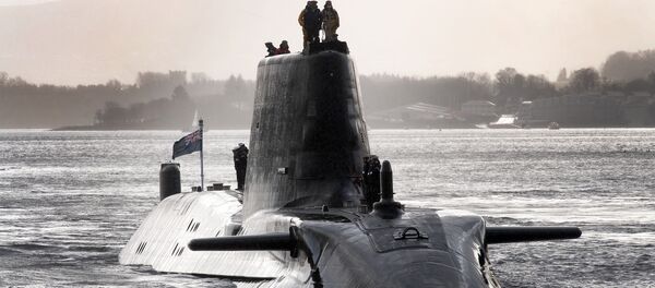 Submarino nuclear britânico (foto de arquivo) - Sputnik Brasil