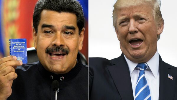 Nicolás Maduro pede interferência do Papa junto a Trump para evitar uma invasão da Venezuela - Sputnik Brasil