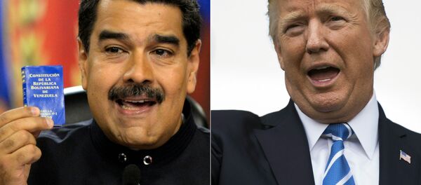 Nicolás Maduro pede interferência do Papa junto a Trump para evitar uma invasão da Venezuela - Sputnik Brasil