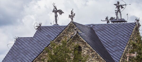 Casa assustadora na Bielorrússia - Sputnik Brasil