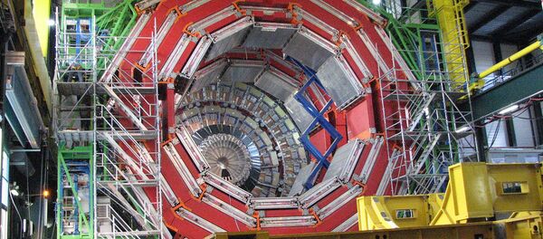 Aparelho que captura múons - Sputnik Brasil