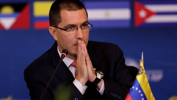 Jorge Arreaza, ministro das Relações Exteriores da Venezuela - Sputnik Brasil