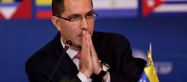Jorge Arreaza, ministro das Relações Exteriores da Venezuela - Sputnik Brasil