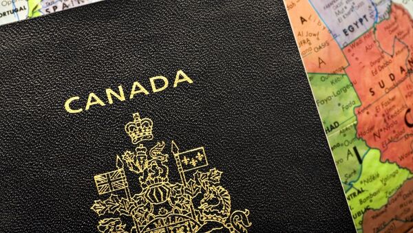 Passaporte canadense - Sputnik Brasil