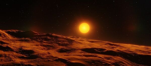 Superfície de um corpo celeste - Sputnik Brasil