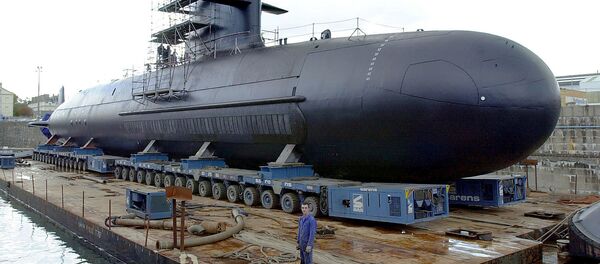 Um submarino francês - Sputnik Brasil