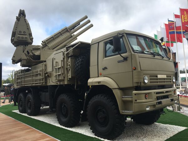 Sistema de defesa antiaérea Pantsir-S é implantado no norte da Síria - Sputnik Brasil