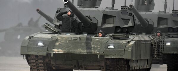 Tanque russo T-14 Armata - Sputnik Brasil