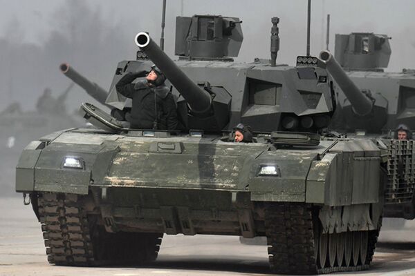 Tanque russo T-14 Armata - Sputnik Brasil