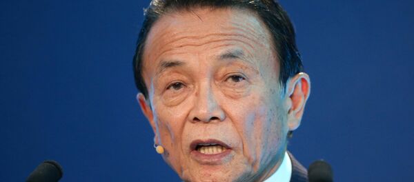 Vice-primeiro ministro do Japão, Taro Aso - Sputnik Brasil