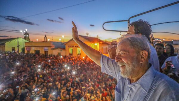 Lula visita a cidade de Cedro (foto de arquivo) - Sputnik Brasil
