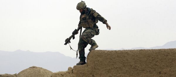 Militar norte-americano no Afeganistão, foto de arquivo - Sputnik Brasil