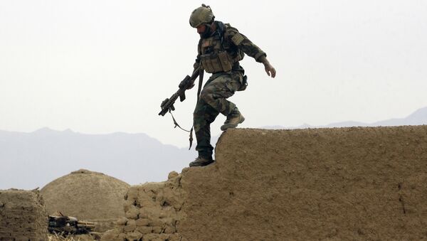 Militar norte-americano no Afeganistão, foto de arquivo - Sputnik Brasil