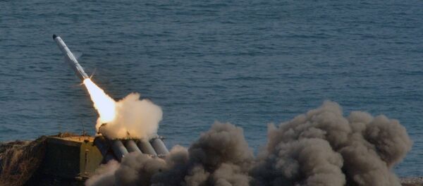 Sistema de defesa costeira Bal, foto de arquivo Sistema de defesa costeira Bal, foto de arquivo - Sputnik Brasil