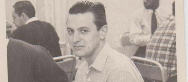 Vladimir Roslik durante estudos em Moscou - Sputnik Brasil