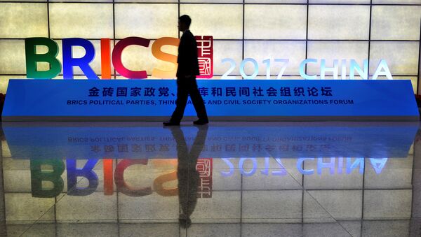 Cimeira do grupo BRICS na China, em Xiamen, entre 3 e 5 de setembro de 2017 - Sputnik Brasil
